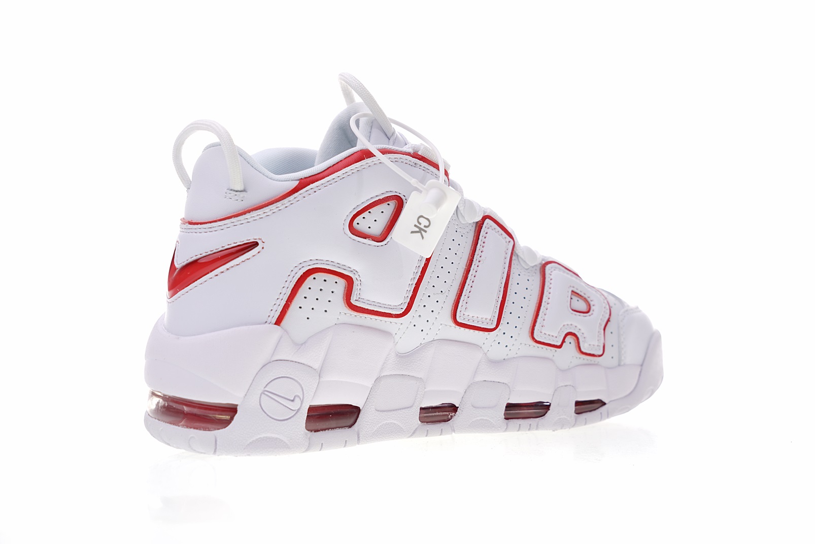 NIKE AIR UPTEMPO WHITE RED –
